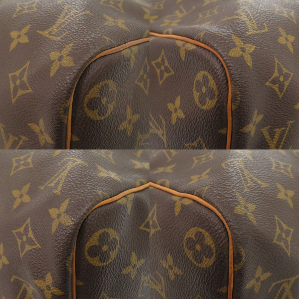LOUIS VUITTON Authentic Brown Monogram Keepall 45 Boston Bag - Picture 4 of 10